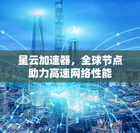 星云加速器，全球节点助力高速网络性能