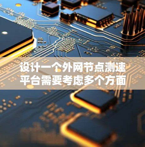 设计一个外网节点测速平台需要考虑多个方面，包括架构、技术选择、数据处理、用户界面和部署等。以下是详细的设计思路